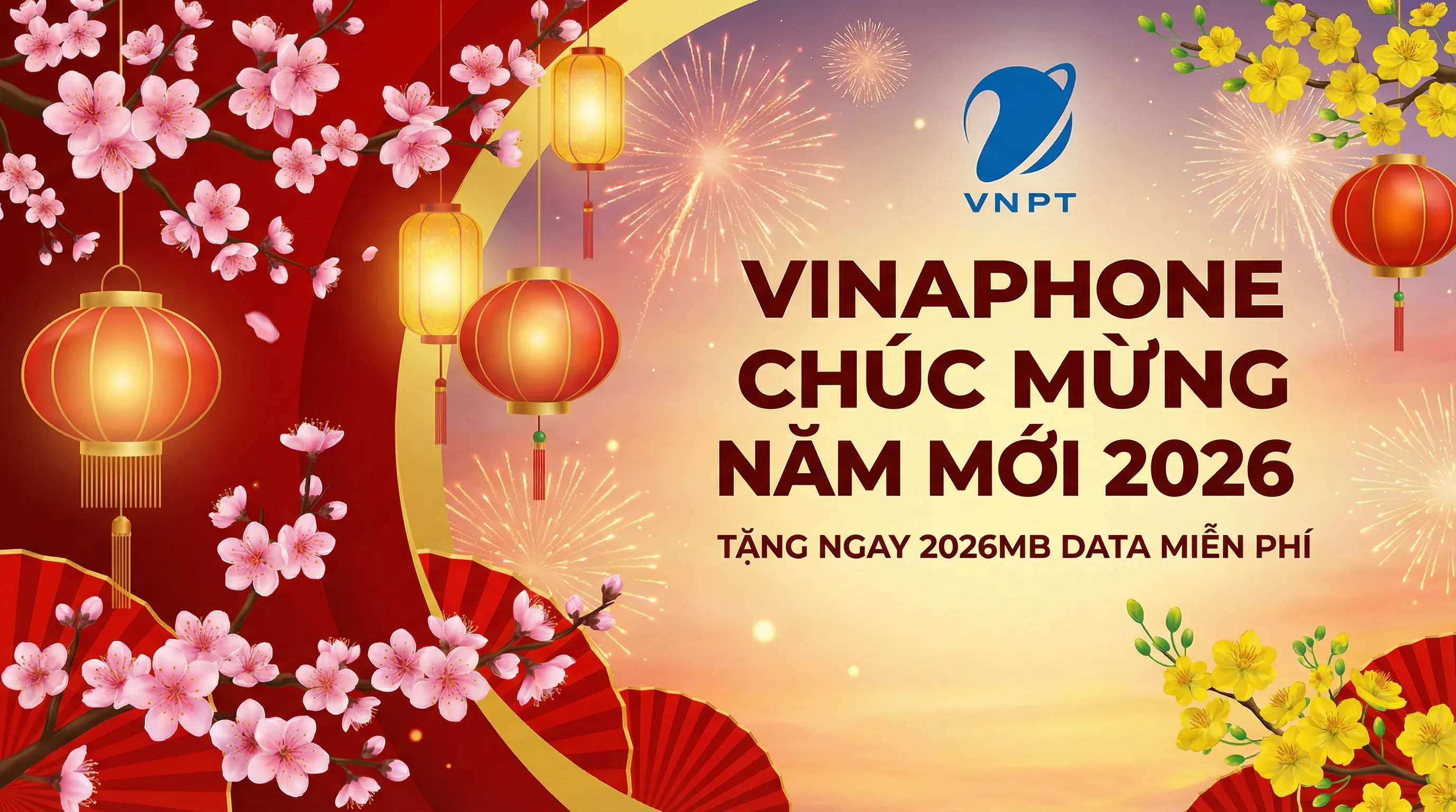 Vinaphone Offers 2026MB Free Mobile Data for the New Year – How to Register